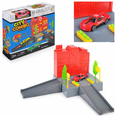 Парковка в комплекте машинка в коробке КНР