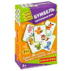 Настольная игра "бумбель!" 2 в 1 Играй Думай Учись Bondibon