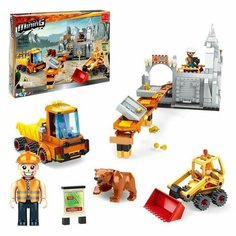 Конструктор Кладоискатели «Золотой прииск», 463 детали Keyixing