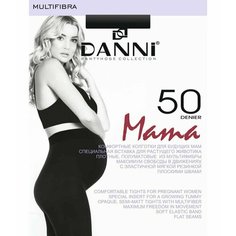 Колготки для беременных DANNI MULTIFIBRA 50 den MAMA, цвет черный, 3 р-р.