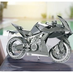Металлический конструктор / 3D конструктор / Сборная модель Piececool Мотоцикл