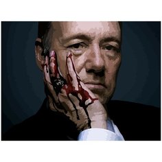 Картина по номерам на холсте Карточний домик - 511