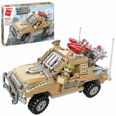 Конструктор "Военный джип" (281 дет.) Kosmos