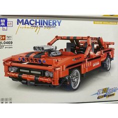 Конструктор пластиковый "Красная машина" Family Joys
