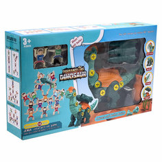 Конструктор разборный Боевой Брахиозавр / с отверткой / серия Динозавры без бренда