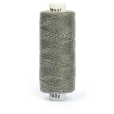 Нитки бытовые IDEAL 40/2 366м 100% п/э, цв.233 серый