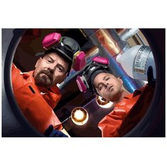 Картина по номерам на холсте Во все тяжкие (сериал, джесси пинкман, уолтер уайт) - 17