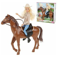 Игр. наб. Defa Lucy "На прогулке", в компл. кукла 29см, предм. 2шт., кор.