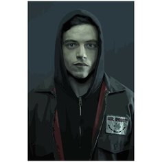 Картина по номерам на холсте мистер робот - 2 40X60