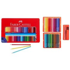 Faber-Castell Набор цветных карандашей "Grip 2001", 48 цв. + аксессуары