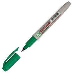 Перманентный маркер Crown Multi Marker Super Slim P-505F, пулевидный наконечник, 1 мм, зеленый {207901}