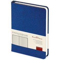 Ежедневник недатированный А6 "Megapolis", синий Bruno Visconti