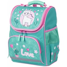 Ранец пифагор BASIC, с эргономичной спинкой, "Baby lama", 35х28х18 см, 229934