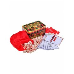 Настольная игра Русское лото. Жестяная коробка, Нескучные игры