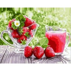 Картина по номерам Фруктовый коктейль 40*50 40х50 см 000 Art Hobby Home