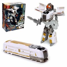 --- Робот «Поезд», трансформируется, микс