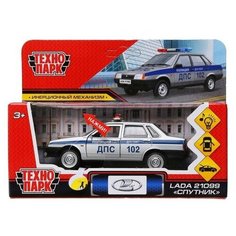 Модель 21099-12SLPOL-SR LADA-21099 Спутник Полиция Технопарк в коробке