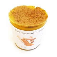 Воск пчелиный с Корицей / натуральный, желтый / для изготовления свечей, саше (150 гр) Candle M