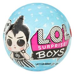 Кукла-сюрприз L.O.L. Surprise Boys Series 1 8 см, 561699 голубой LOL