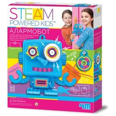 Набор 4M Алармобот, 1 эксперимент, черный