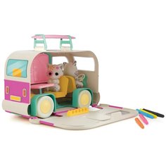 Игровой набор Фуззики Домик на колесах розовый FF005A