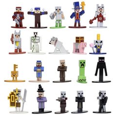 Фигурки Jada Toys Nano Metalfigs Minecraft Wave 4 32329, 20 шт.