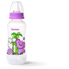 Fissman Бутылочка пластиковая 300 мл 6881\6882\6883, с рождения, фиолетовый