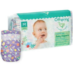 Offspring подгузники M, 6-10 кг, 42 шт., космос