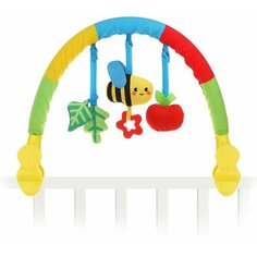 Дуга игровая мягкая на коляску/кроватку «Пчёлка», р-р 22-40 Жирафики