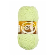 Пряжа ADELIA "KISS" 100% полиэстер 10 шт.х50г 145м №12 салатовый
