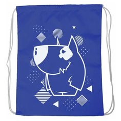 SM-225 Мешок-рюкзак "Dog" (синий) Hawk