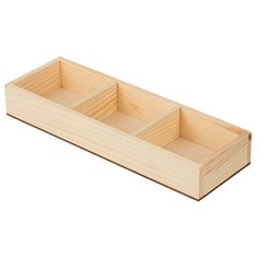 Заготовка для декорирования Mr. Carving ВД-746 Органайзер №5 сосна 30 x 10 х 4 см 3 ячейки 64897720164