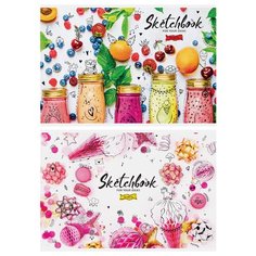 Альбом для рисования ArtSpace 32 листа, А4, на скрепке, "Стиль, Bright sweets" (А32ф_20299)