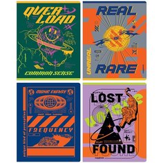 Тетрадь 48л, А5, линия BG "Anti-design", выборочный лак BG®