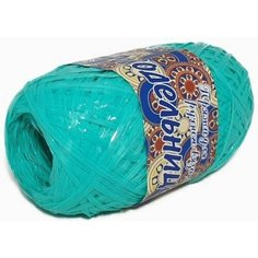 Пряжа Пехорка Рукодельница мочалка ментоловый (53), 100%полипропилен, 200м, 50г, 1шт