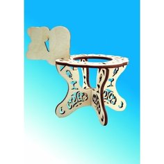 Подставка под пасхальное яйцо 10,5*9*7см (2шт) Нет бренда