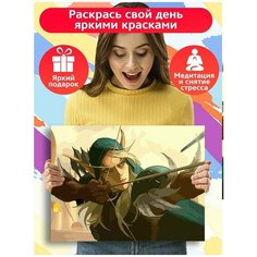 Картина по номерам Игра WOW World of Warcraft - 6017 Г 30x40