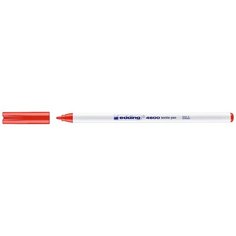 Edding Маркер Textile pen, 4600, красный, 1 шт.