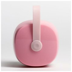 Контейнер для детской пустышки, цвет белый/розовый нет бренда