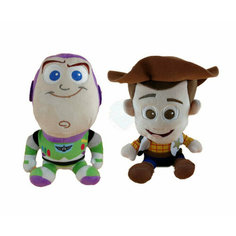 Мягкие игрушки Вуди и Базз Лайтер - "Toy Story" (2шт) Noname