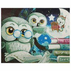 Алмазная мозаика Совы ловцы снов, 50*40см, Cristyl Cr 540039 Cristyle