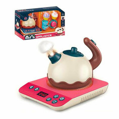 Игровой набор Бытовая техника Чайник и плита (8 предметов) Наша Игрушка