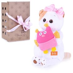 Мягкая игрушка Budi Basa Кошка Ли-Ли с совой 24 см LK24-041