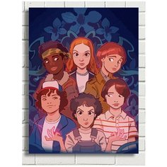 Картина по номерам Сериал Очень странные дела - 8544 В 30x40
