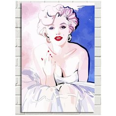 Картина по номерам музыка Мэрилин Монро - 8815 В 60x40