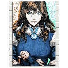 Картина по номерам Аниме Аватар Легенда об Аанге (Катара) - 8748 В 60x40