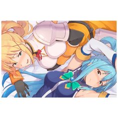 Картина по номерам на холсте Аниме Коносуба 5554 60x40