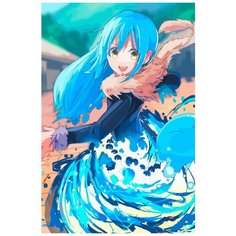 Картина по номерам на холсте Аниме Слизь 5563 40x60