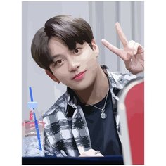 Картина по номерам на холсте ATEEZ kpop Джонхо - 21 30X40