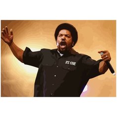 Картина по номерам на холсте ice cube - 390